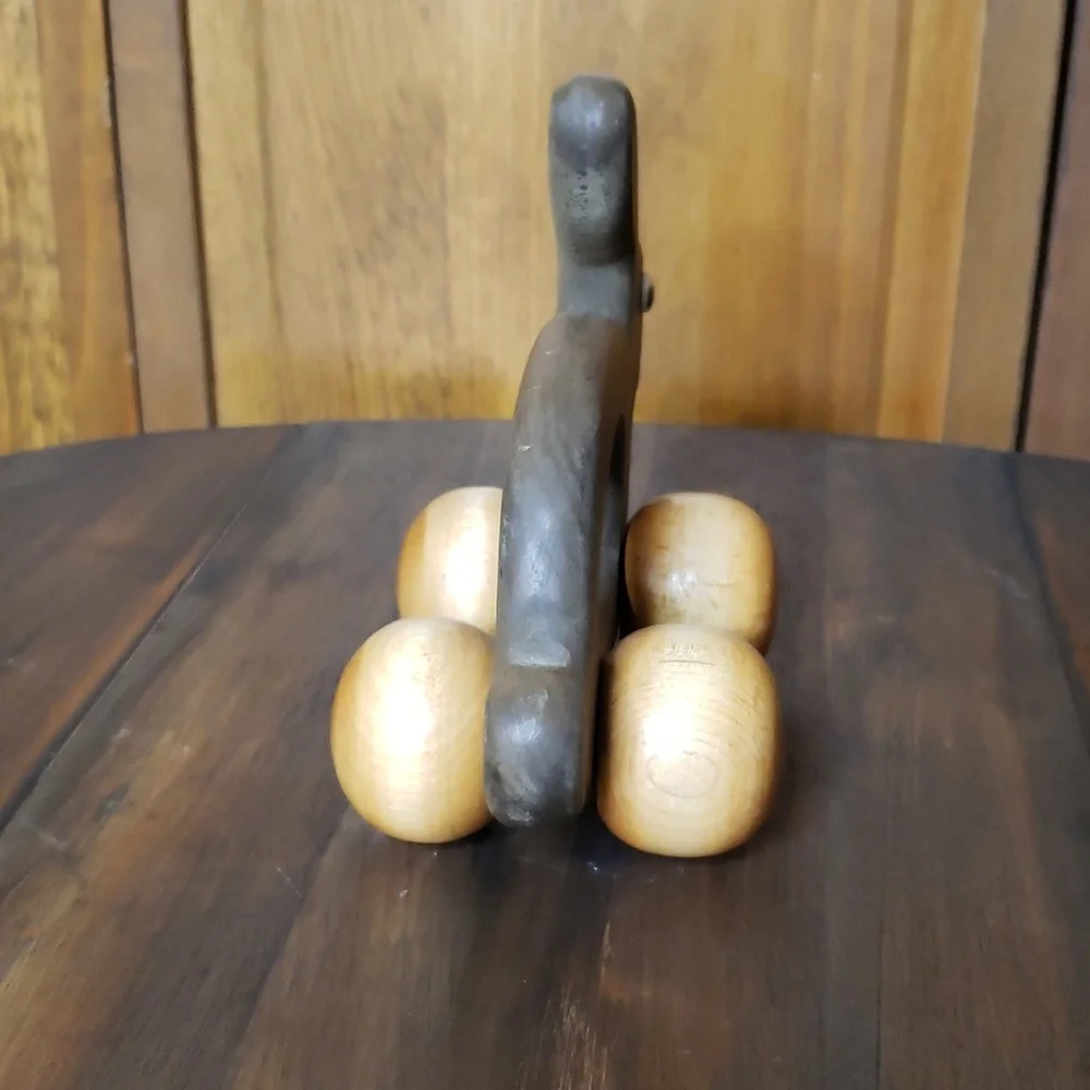 Wooden Rabbit Roller Back Massager